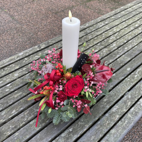 Juledekoration med LED Lys