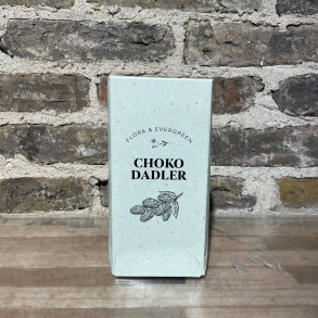 Dadler med chokolade