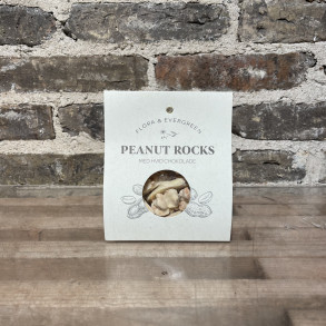 Peanut Rocks med hvid chokolade